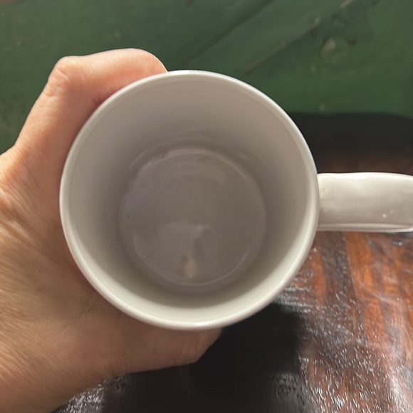 Corelle County Morning Rooster Mugs by Corning 4" Cream Farm Living Cup - Picture 3 of 4